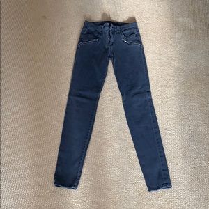 Joes jeans with zipper details